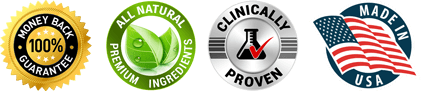 Money Back Guarantee All Natural Premium Ingredients Clinically Proven